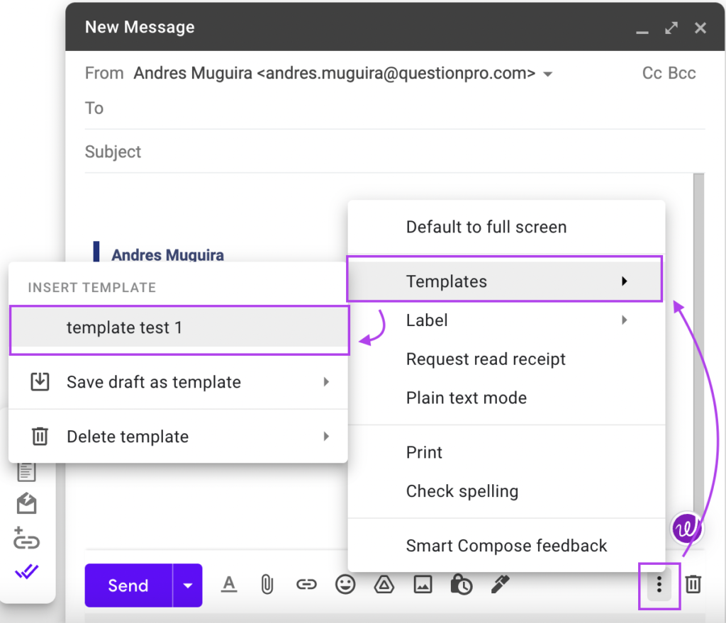 Manage The Existing Gmail Templates?