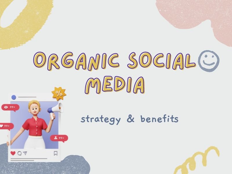Organic  Social Media Concept 