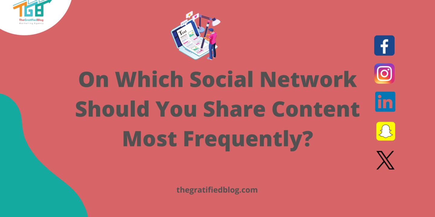 On Which Social Network Should You Share Content Most Frequently?