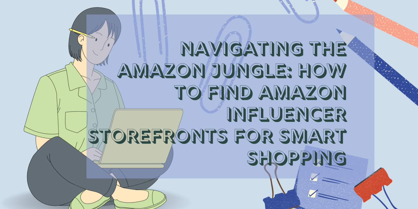how to find amazon influencer storefront