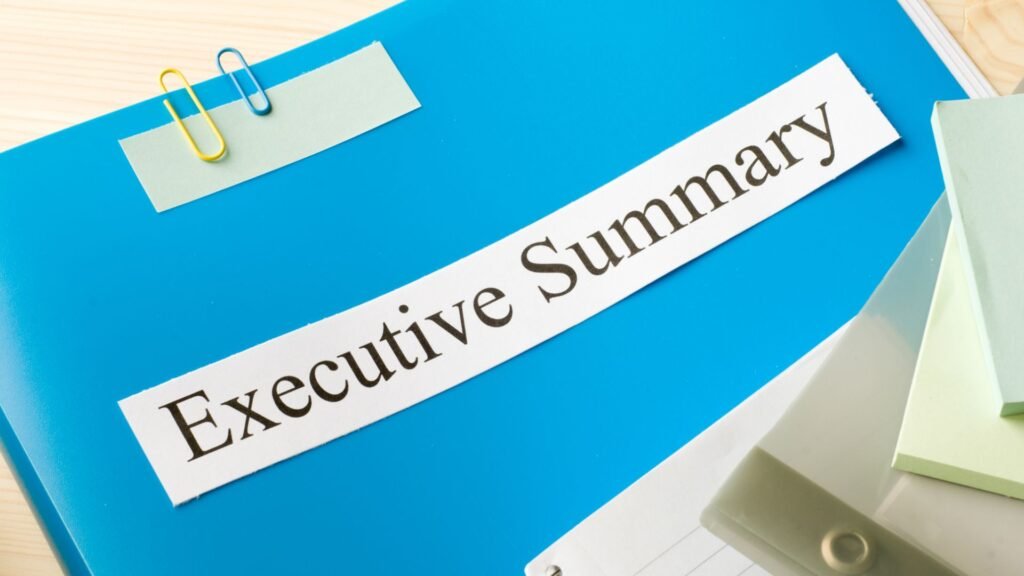 Executive-Summary-For-A-Marketing-Plan
