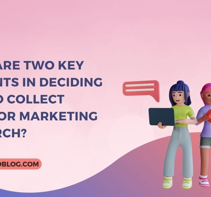 What Are Two Key Elements In Deciding How To Collect Data For Marketing Research?