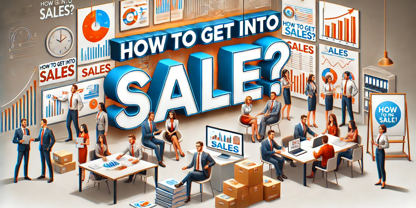 How To Get Into Sales?