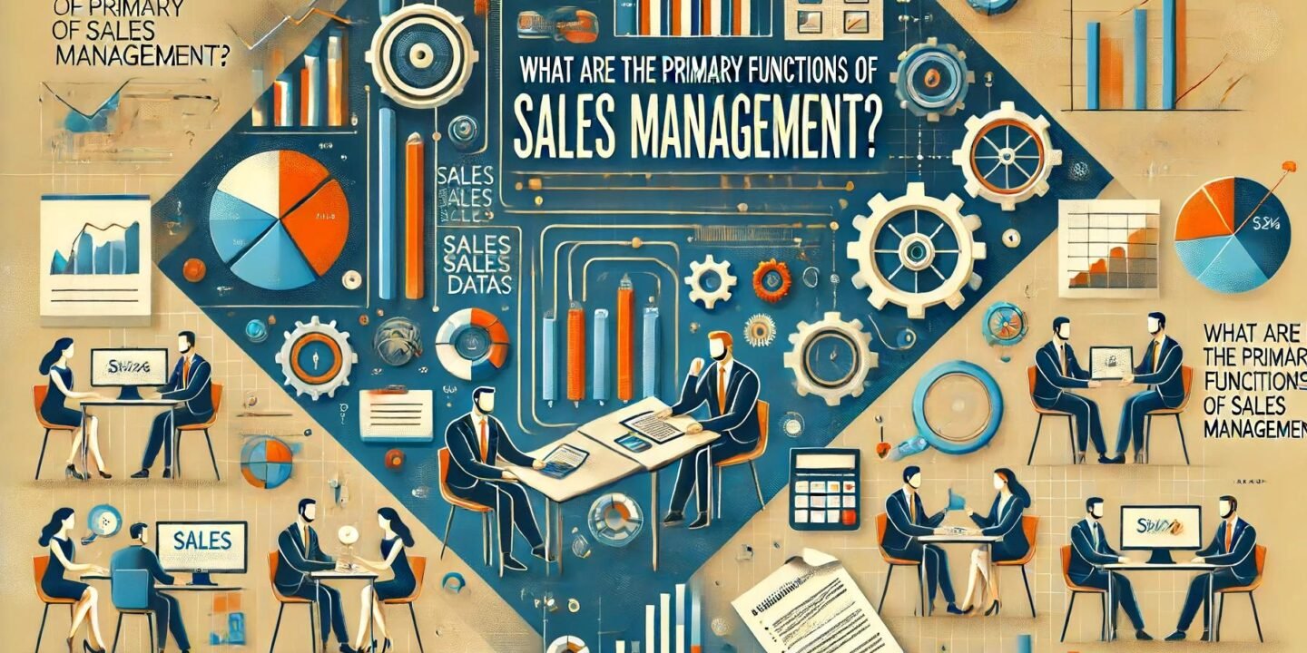 What Are the Primary Functions of Sales Management?