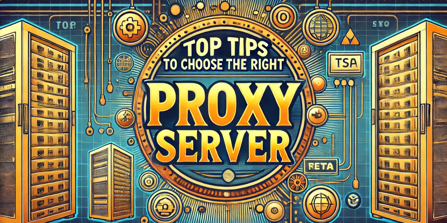 Top Tips to Choose the Right Proxy Server