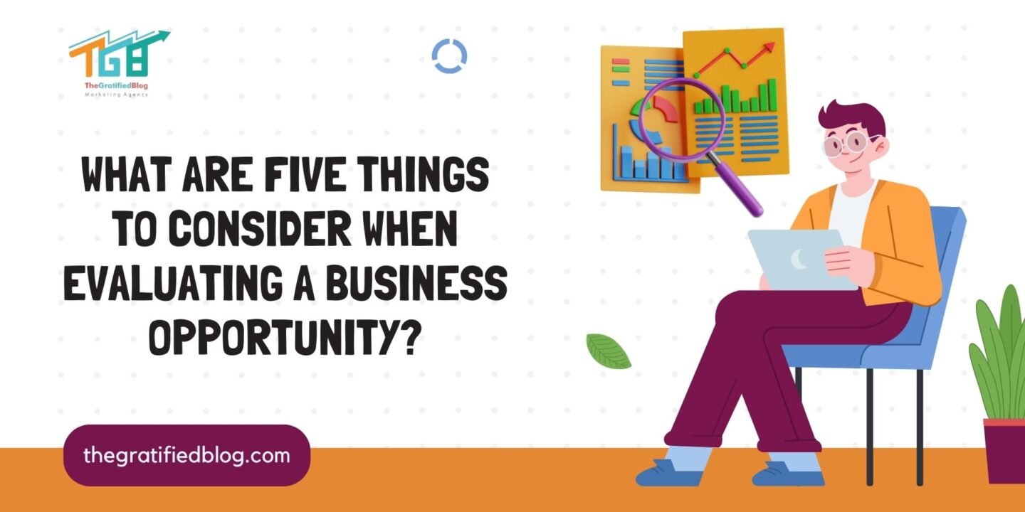 What Are Five Things to Consider When Evaluating a Business Opportunity?