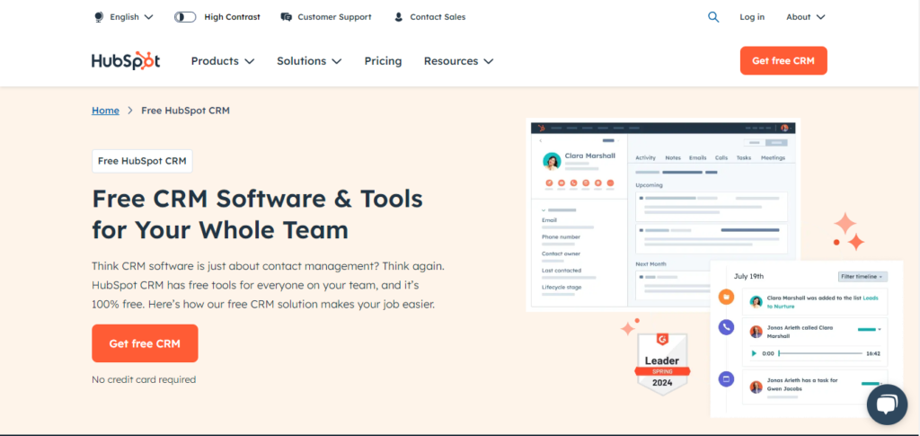 HubSpot CRM