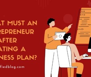 What Must An Entrepreneur Do After Creating A Business Plan?