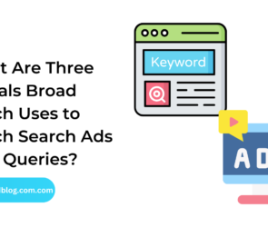 what are three signals broad match uses to match search ads with queries?