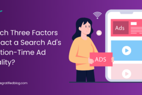 Which Three Factors Impact a Search Ad's Auction-Time Ad Quality?