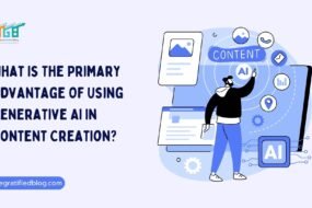 what is the primary advantage of using generative ai in content creation