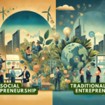 how does social entrepreneurship differ from traditional business entrepreneurship?